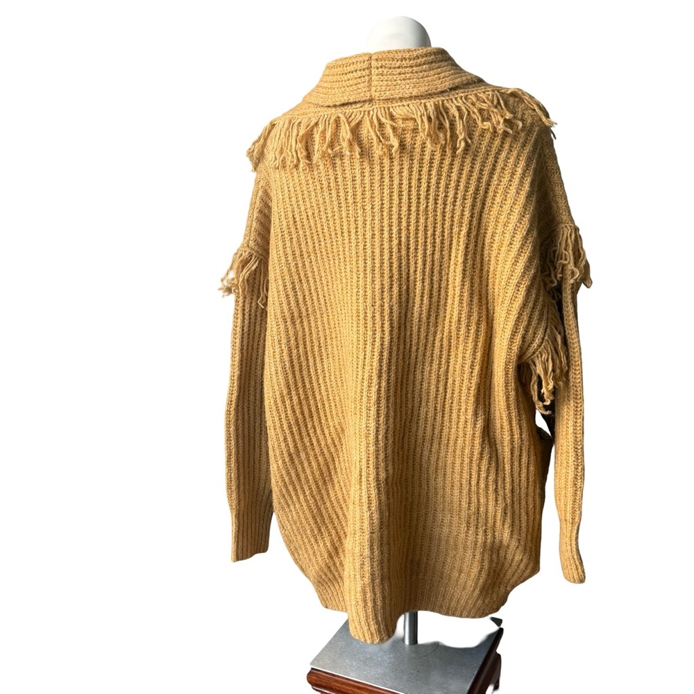 Anthropologie Amanza Fringed Cardigan, Sz XS/S - Picture 6 of 15
